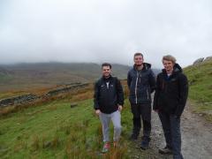 Just before the weather changed!
